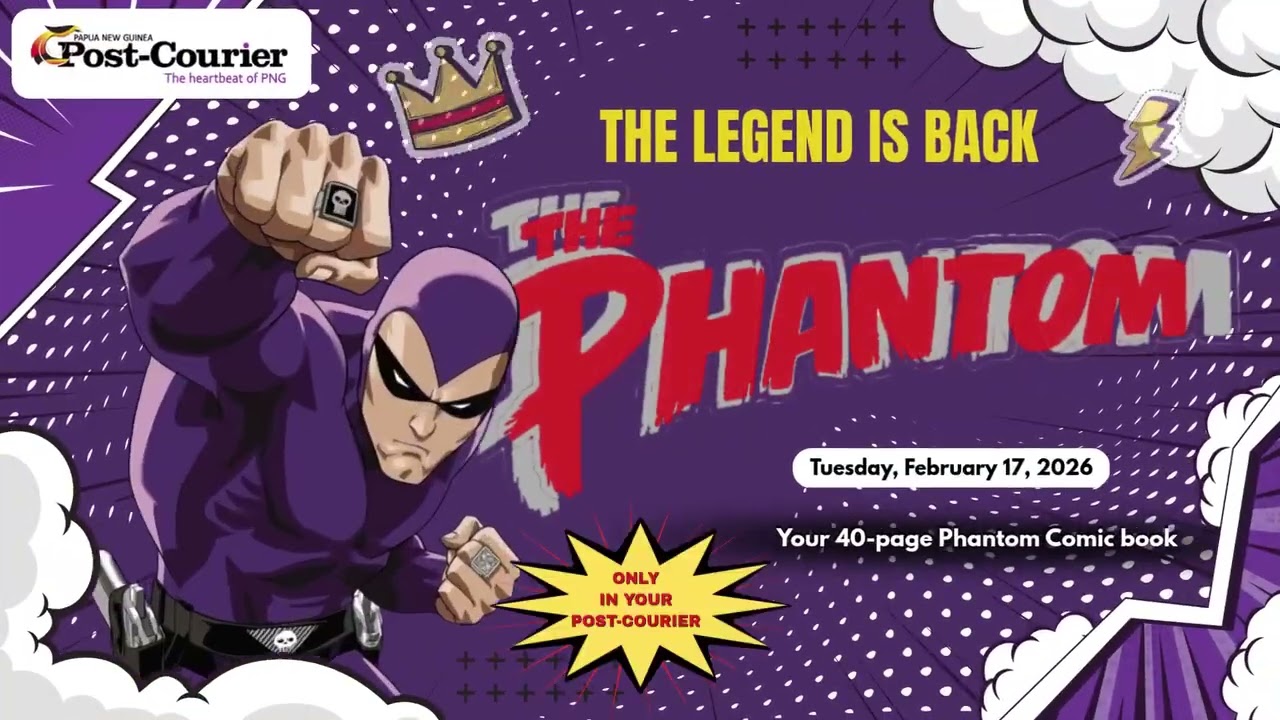 The Phantom is Back in Papua New Guinea - Advertising video two