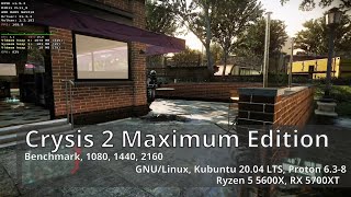 Crysis 2 Maximum Edition, Proton 6.3-8 Linux , Benchmark