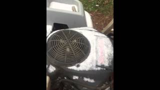 Cold start of the exmark