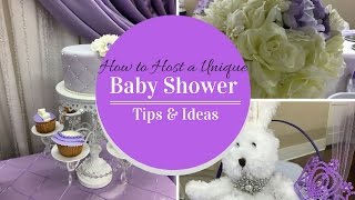 How to Host a Unique Baby Shower| Games|Food|Decor|Tips & Ideas