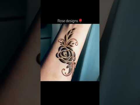 Rose mehendi designs 😍🥰🥰🥰