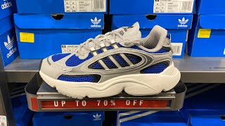 ◆adidas◆ Ozmillen gray blue IF3446 Adidas Men's Ozmillen Originals Sizes 10-13 Grey Royal Blue