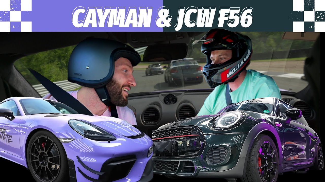 MINI JOHN COOPER WORKS 🔥& PORSCHE CAYMAN TRACKTOOL AM BILSTER BERG TRACKDAY | @zokispeed