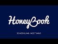 Scheduling Meetings with HoneyBook | HoneyBook Update