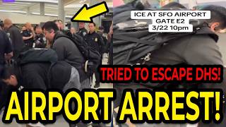 🚨BREAKING: Federal Agents Make Airport Arrest — Woman Tried To Escape!