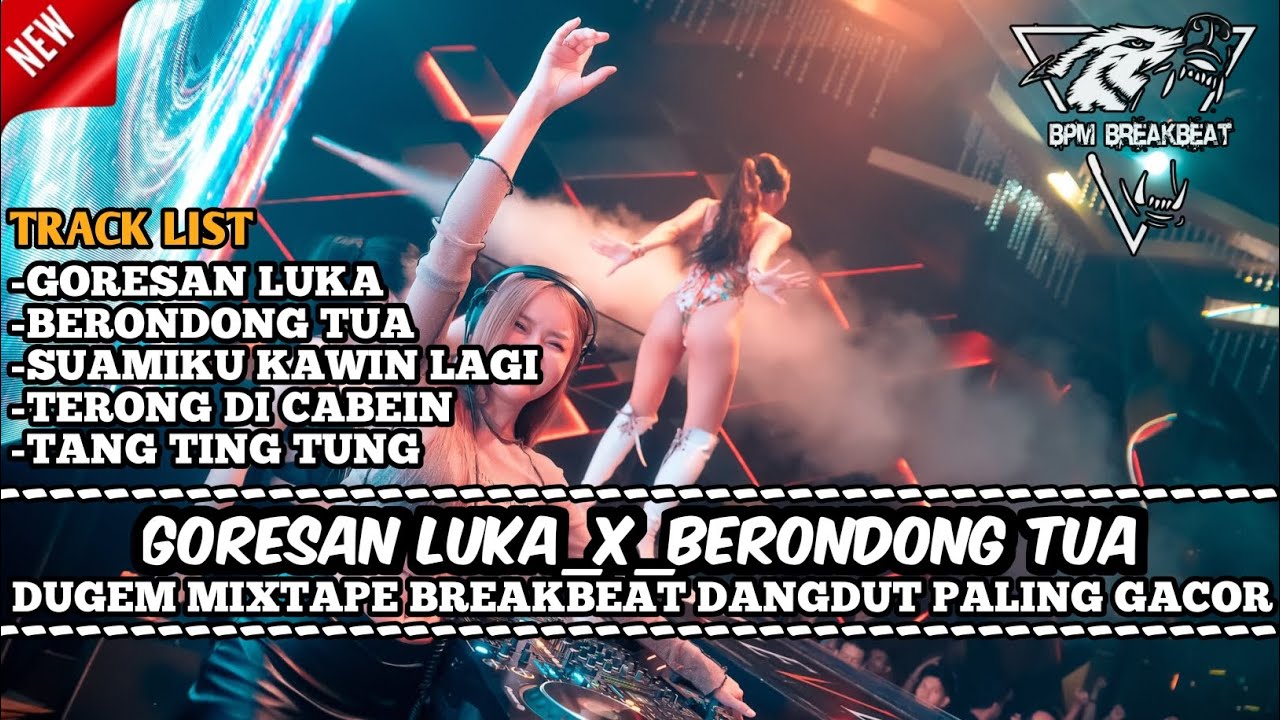 DJ BREAKBEAT GORESAN LUKA TERBARU 2025 FULL MELODY | MIXTAPE BREAKBEAT FULL BASS