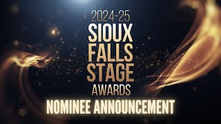 2024-25 Sioux Falls Stage Awards | Nomination Announcement