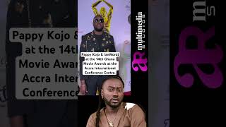 Pappy Kojo &amp; IanWordi at the 14th Ghana Movie Awards at the Accra International Conference Centre.