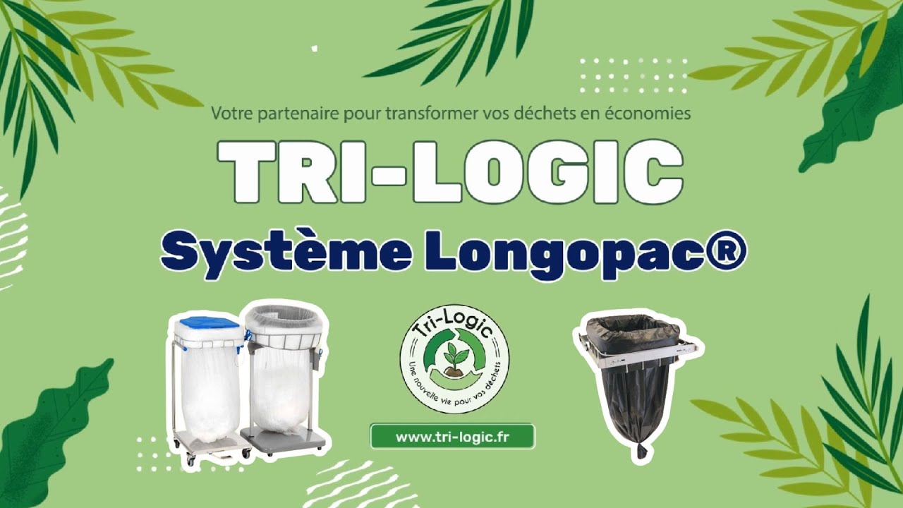 Lot de 2 sacs de déchets 270L autoportants-HB044 - Jardin