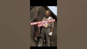 Bizarre historische foto