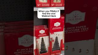 The VIRAL Christmas Trees from Walmart!