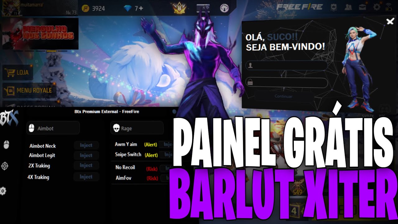 SAIU!! PAINEL XIT GRÁTIS 📦 CONTA PRINCIPAL - NÃO É FAKE