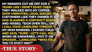My Family Cut Me Off For 4 Years-Then Walked Into My Coffee Shop… My Dad Demanded 15% Or…
