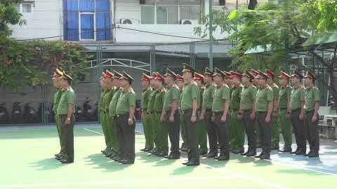 Lễ chào cờ Tổ Quốc ngoài trời