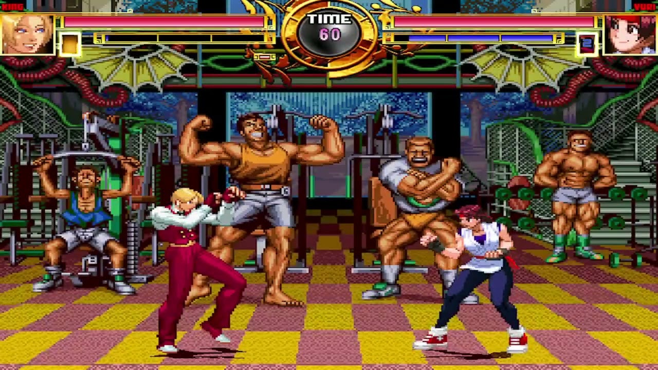 NICK54222 MUGEN: King VS Yuri Sakazaki - YouTube