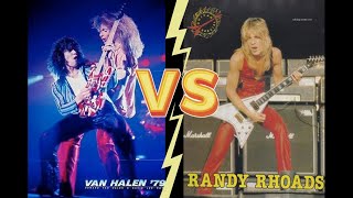 Why Eddie Van Halen and Randy Rhoads didn&#39;t get along, what happened