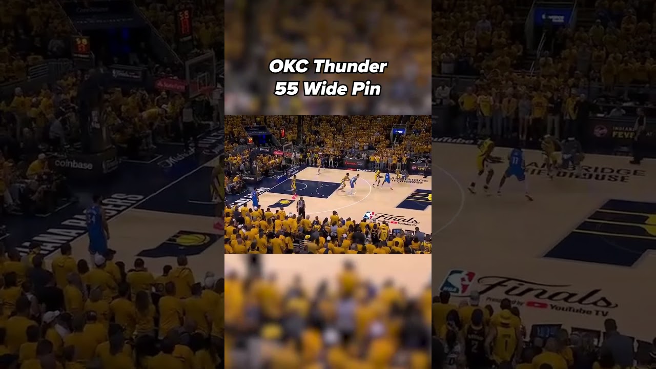 OKC Thunder - 55 Wide Pin 