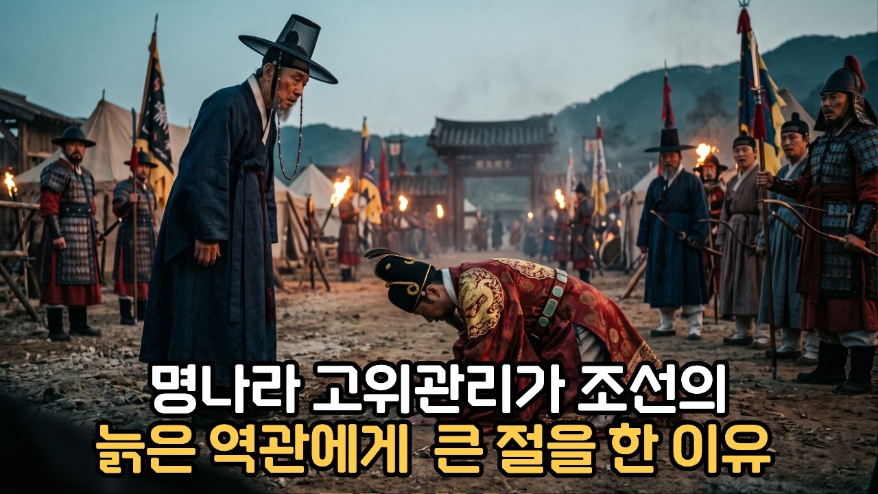 명나라 최고위 관리가 조선의 늙은 통역관에게 큰절을 올린 사연 | 역관 홍순언