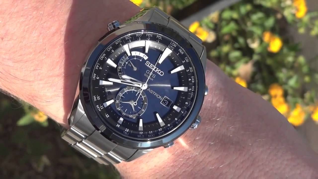 Seiko Astron GPS Solar SAST003 Watch Review - YouTube