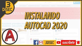 02 Instalar AutoCAD 2020