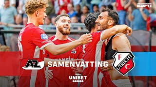 RODE KAART Dani de WIT zet de WEDSTRIJD op z'n KOP! 🔄🤯 | Samenvatting AZ - FC Utrecht