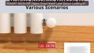 SONOFF SNZB-05P Zigbee Smart Water Leak Sensor Leaking Drip... — Top Pick 2026 | Unbeatable Price!