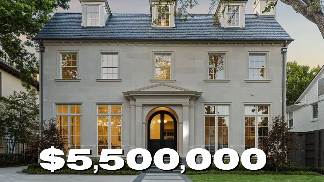 TOUR A $5.5M TRANSITIONAL HOME | Texas Real Estate | Dallas Realtor | PARK CITIES