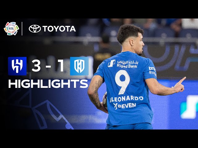 알힐랄 VS 알오크두드 클럽