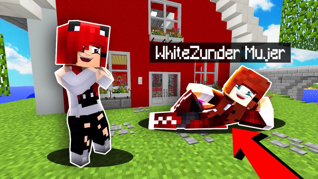 ¿¡Sel CONVIERTE a WhiteZunder en CHICA en MINECRAFT!?