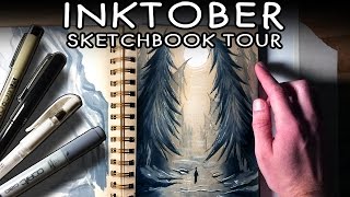 INKTOBER SKETCHBOOK TOUR 2016