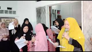 maulid Nabi Saw di kediaman almarhumah ustadzah Maryam GG dodol Bojonggede