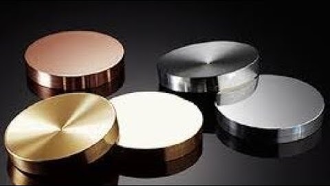 Metal Alloy Sputtering Target Material Custom Processing,Magnetron  Vacuum Coating for Semiconductor