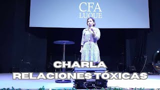 Charla: &quot;Relaciones Tóxicas&quot;