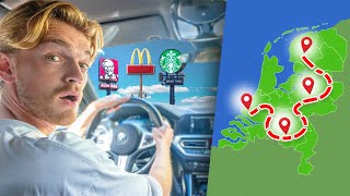 Ik Ging Door ALLE Drive Thru's Van Heel Nederland **CHALLENGE**