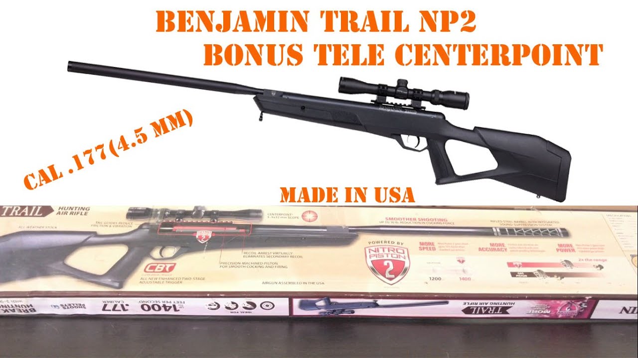 Review Benjamin Trail NP2 Cal 177 4 5 MM ||  SENAPAN SISTEM PEGAS