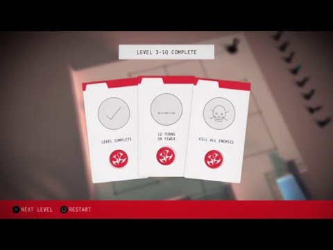 Hitman GO: Definitive Edition LEVEL 3-10 Walkthrough Silent Assassin trophy guide