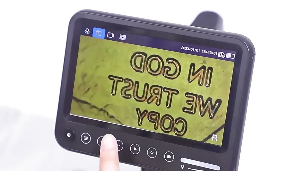 NEW DIGITAL MICROSCOPE 7-INCH FULL SET