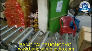BĂNG TẢI CON LĂN XẾP TRUYỀN ĐỘNG