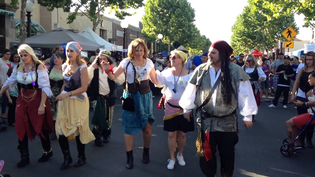 Twin Cities Dancers, Flash Mob at the Yuba City Downtown "Treasure