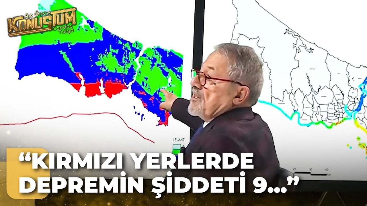 İstanbul Depreminde En Çok Etkilenecek İlçeler! | Az Önce Konuştum