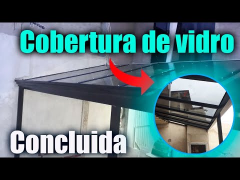 Vídeo: Cobertura De Vidro No Jardim