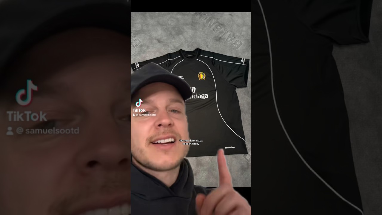 Balenciaga Soccer Jersey! 🔥 