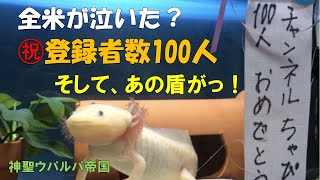 【祝・登録者数人達成っそしてあの盾がっ】皆さまのご支援の賜物です♪そのお祝い動画と、あの盾が届いた