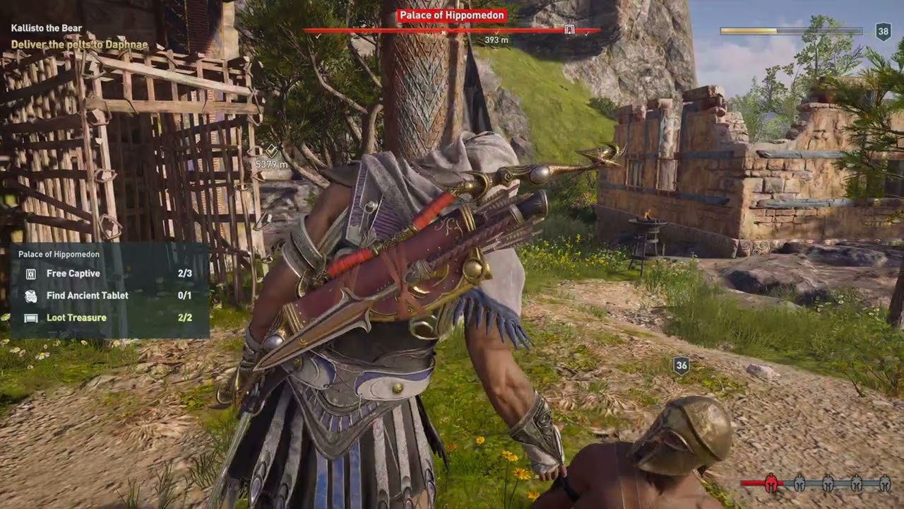 Assassin’s Creed Odyssey Xbox Series x gameplay| Palace of Hippomedon  assassin | HDR | 4K | 60 FPS