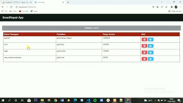 UAS PAPK - CRUD Sederhana Dengan Ionic Framework dan Database Mysql