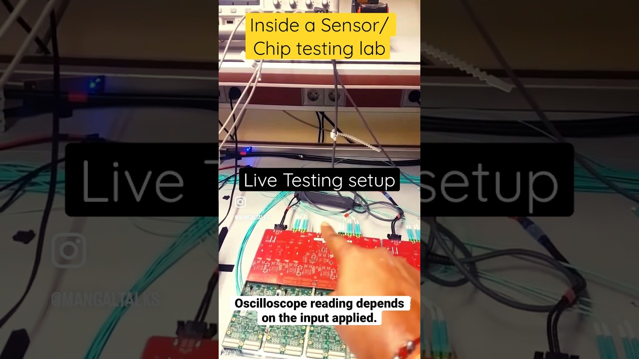 Live demo: Have you ever seen live testing of a Chip? 