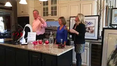 Vicki with Tim & Lori Laird