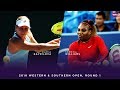 Daria Gavrilova vs. Serena Williams | 2018 Western & Southern Open Round One | WTA Highlights