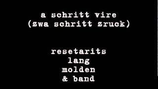 Video thumbnail of "Resetarits, Lang, Molden & Band: A Schritt vire (zwa Schritt zruck)"