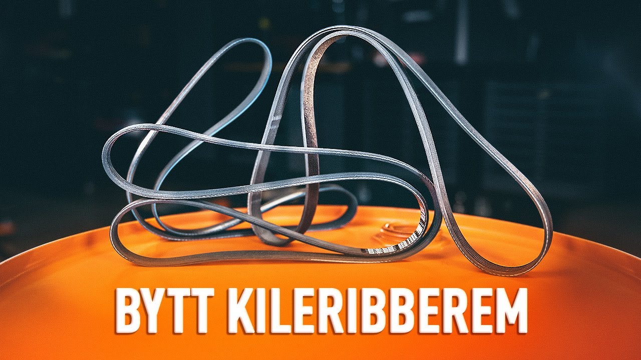Hvordan bytte multireim på bil [AUTODOC-VIDEOLEKSJONER] - YouTube